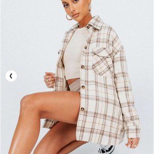 Fieldmaster Quilted Flannel Shacket- Sears Lightweight Jacket